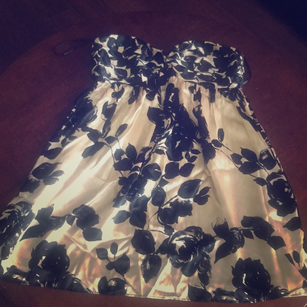 Milly Strapless Silk Dress